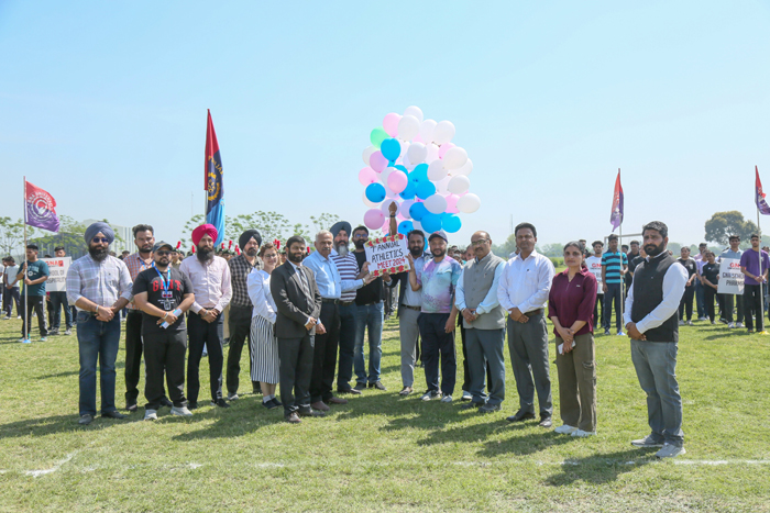 जीएनए यूनिवर्सिटी की 7वीं वार्षिक एथलेटिक्स मीट का सफलतापूर्वक आयोजन किया गया